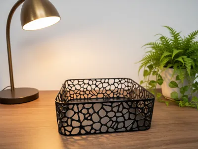 Lightweight Square Mesh Bowl  (4 sizes)