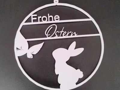 Happy Easter Pendant