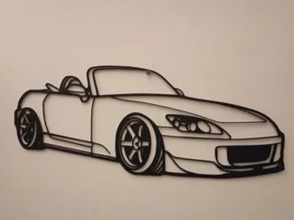 Honda S 2000 wall art vtec