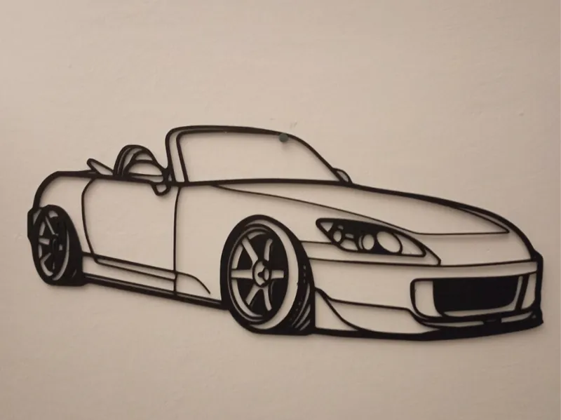 Honda S 2000 wall art vtec