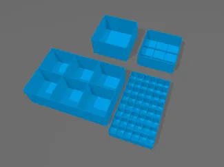 Customizable parametric boxes/bins