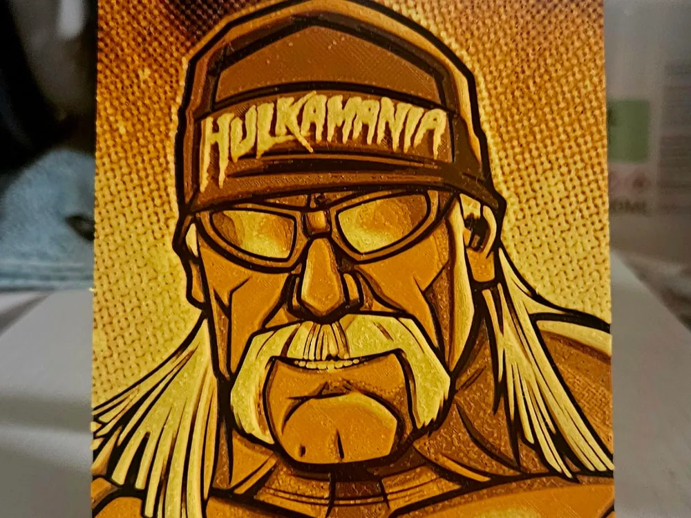 Hulk Hogan by Mano's 3d_Art MakerWorld: Download Free 3D Models