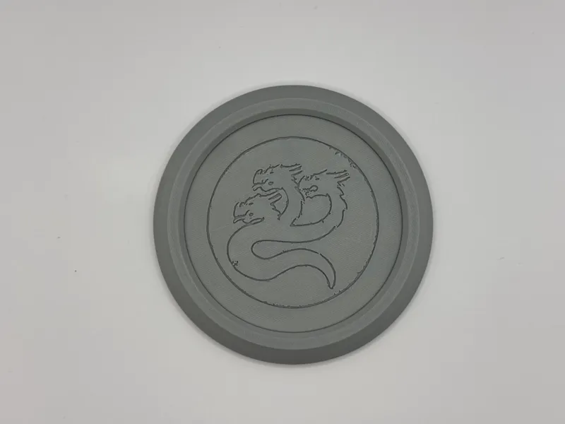 Coaster - Alpha Legion & Iron Hands War Hammer 40K