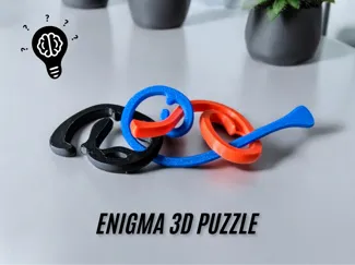 Hanayama Enigma Puzzle Brain Teaser