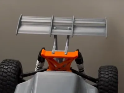 Rear Wing & Mount – Slash to Jato 4x4 Conversion