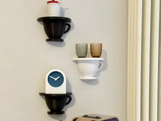 Mensola "Coffee Time" Tazza Caffe