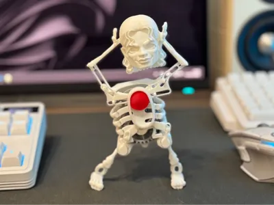 Mechanical Dancing Skeleton Toy - Michael Jackson