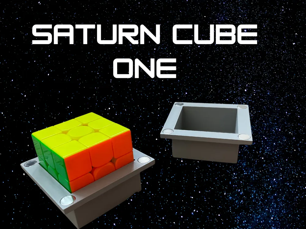 Cube 388 Saturn One Cube Case - Free 3D Print Model - MakerWorld