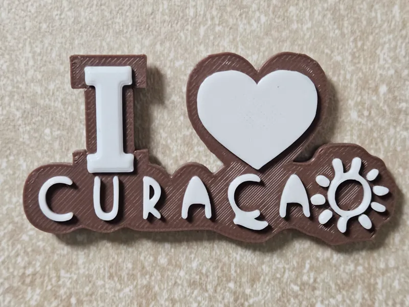 Curacao - Fridge Magnet