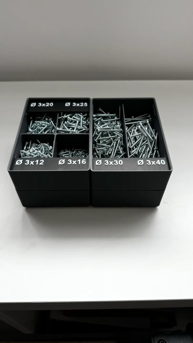 Gridfinity Boxes with labels by ManuZiloop MakerWorld: Download Free 3D ...