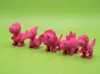 Mini (22mm height) dinos collection (One bed)