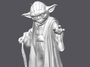 Master Yoda figure