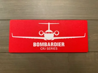 Bombardier CRJ Series Plate