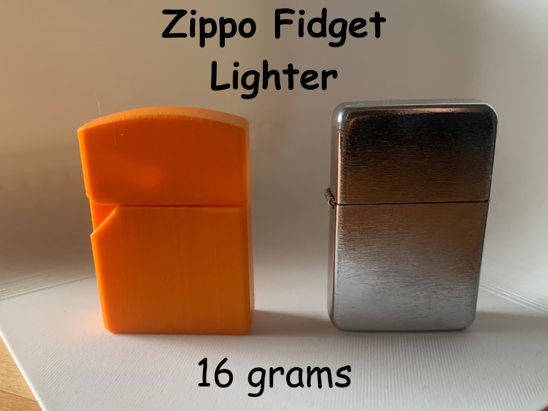 Zippo Fidget Lighter 3D model