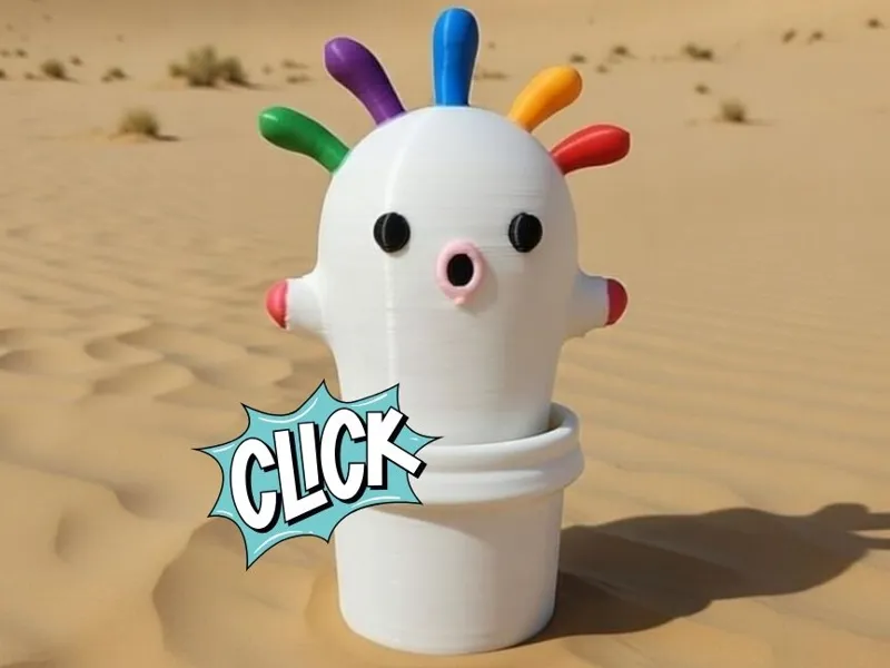 Estrujónido Clicker - Giroide de Animal Crossing
