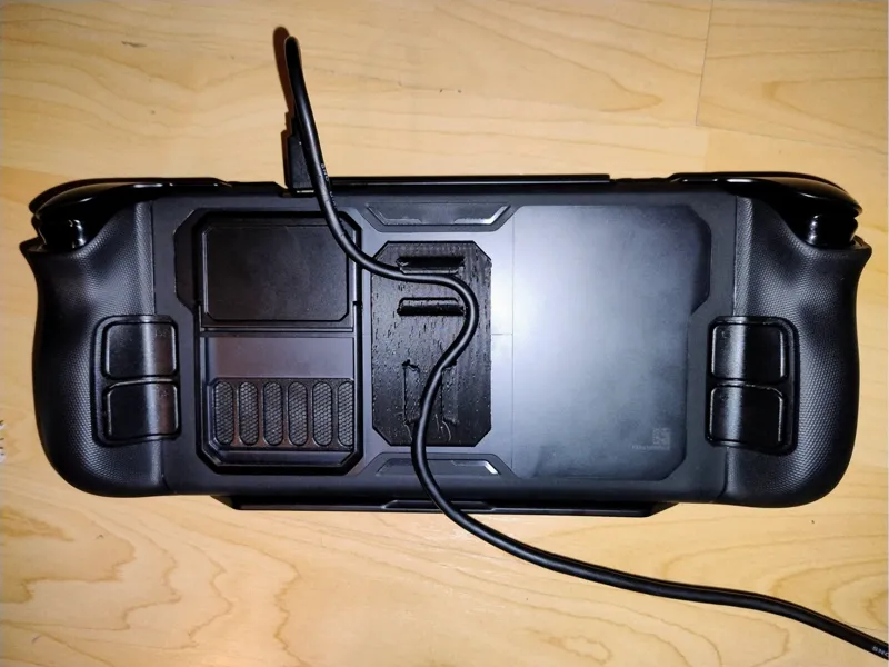 JSAUX Mod Case for Steam Deck Cable Strain Relief