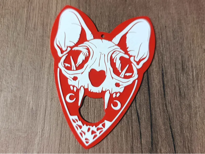 Halloween Cat Skull
