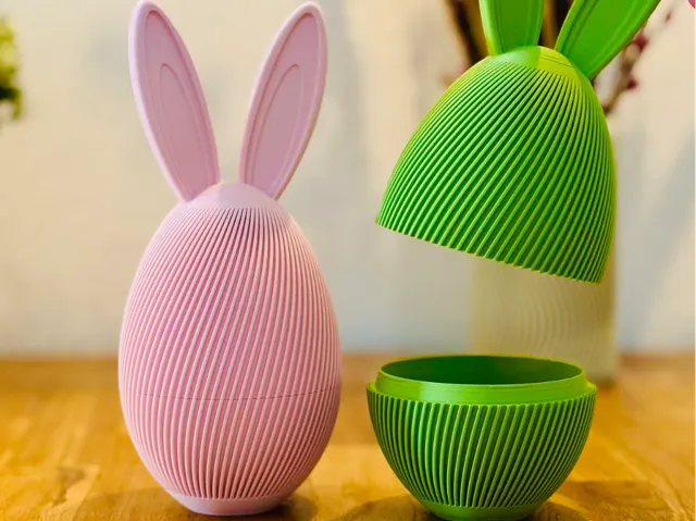 Easter Egg with Bunny Ears Surprise Box (Old)