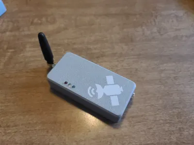 QLG2 GNSS Enclosure + LED Solder Jig (Rev 2 PCB)
