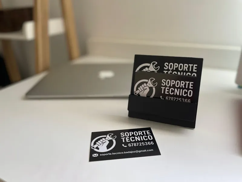 Soporte para tarjetas de visita
