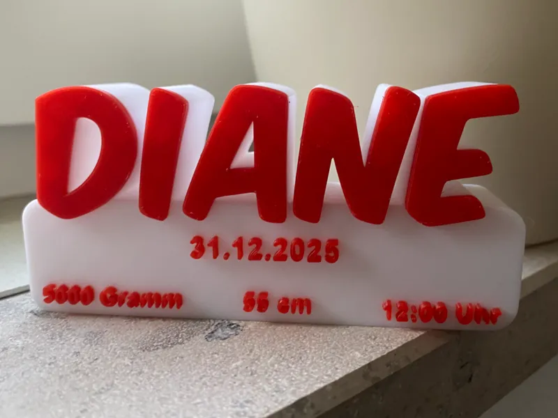 Diane Geburtsgeschenk