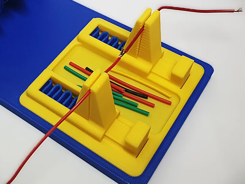 Solder Clamps, Wire Holder modular w. Solder Stand