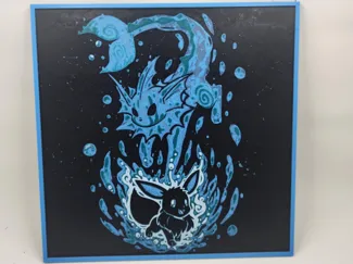 Eevee Evolution Vaporeon Hueforge