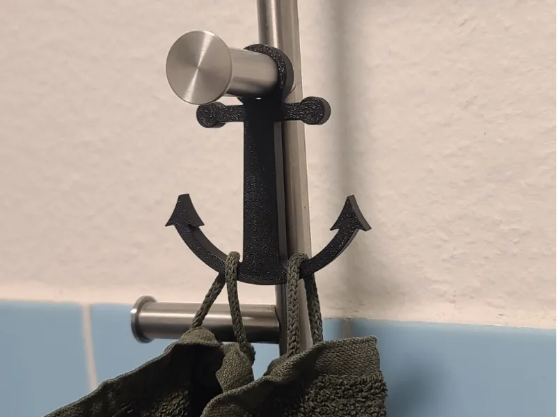 Anker Handtuchhaken für IKEA