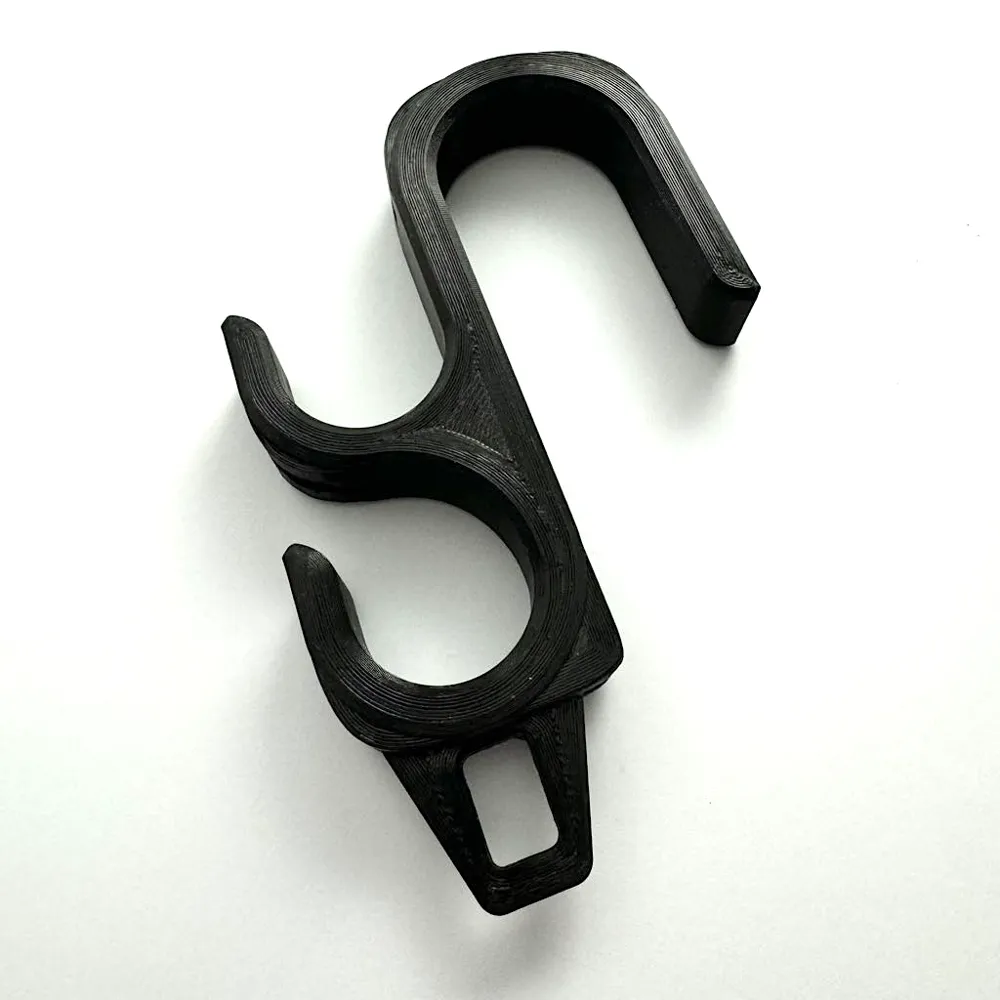 Public Bathroom Stall Bag Hook by matthewjschultz - MakerWorld