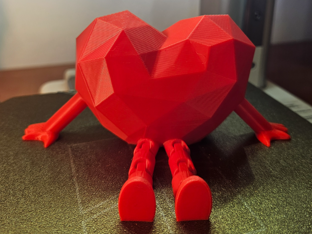 Low Poly Valentine Heart Buddy