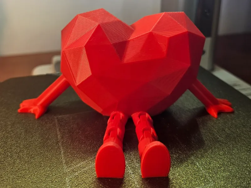 Low Poly Valentine Heart Buddy