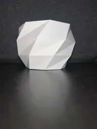 Bougeoir low poly — photo 1