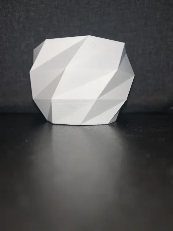 Bougeoir low poly