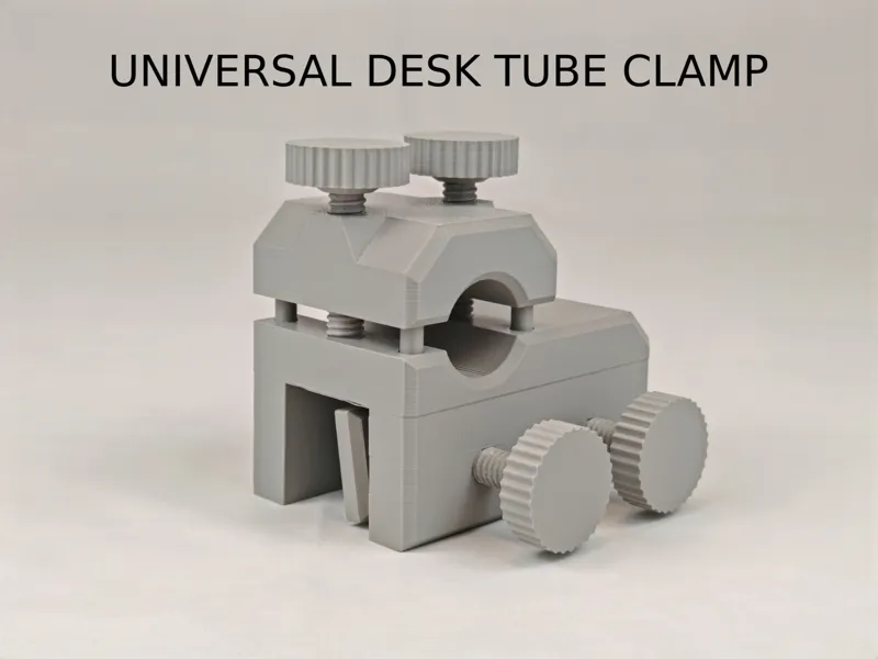 Universal Desk Tube Clamp