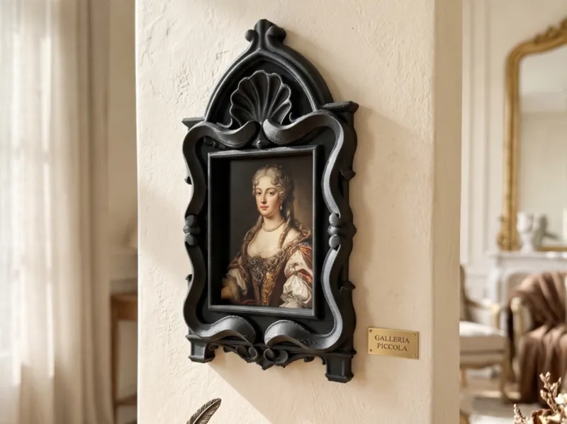 Baroque Shell Architectural Frame