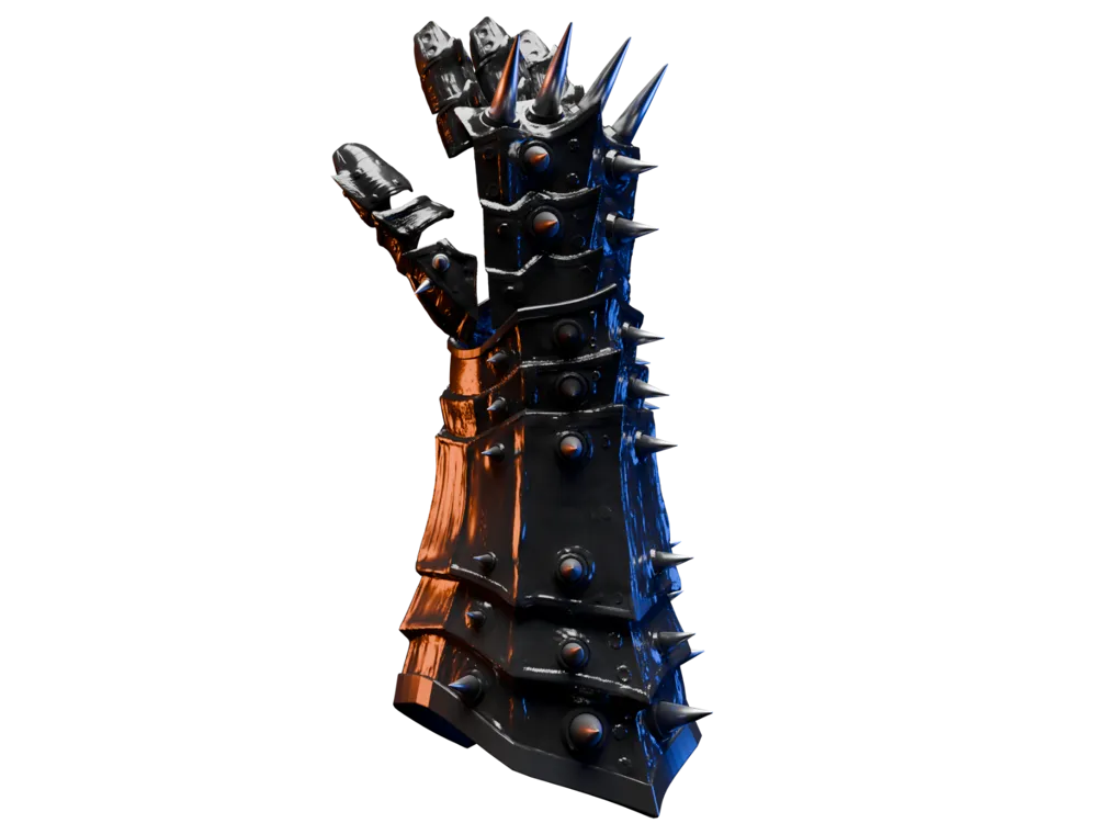 Escenografía en miniatura: Carl Gauntlet | Dungeon Crawler Carl | No GenAI. Referencia del modelo original.