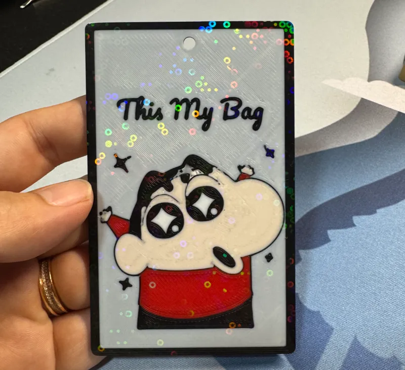 SinChan Luggage Tag 蜡笔小新行李箱标牌