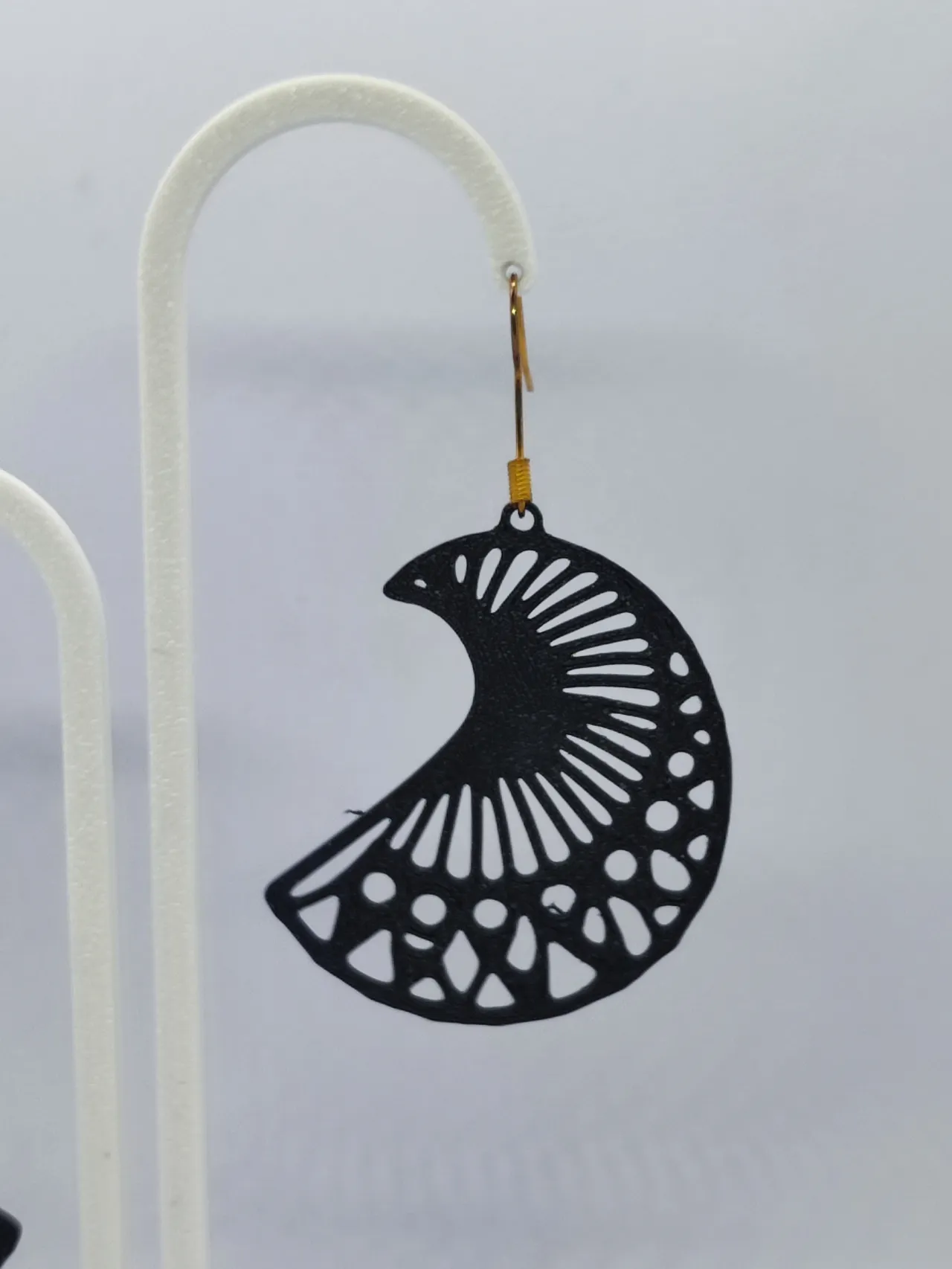 Aretes Cielo Obsidiana view 4