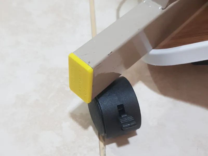 Desk Leg Cap / Metal tube End caps 1.25in x 0.5in