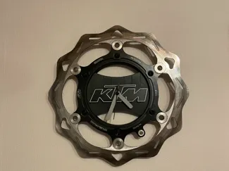 KTM-EXC-Bremsscheibenuhr