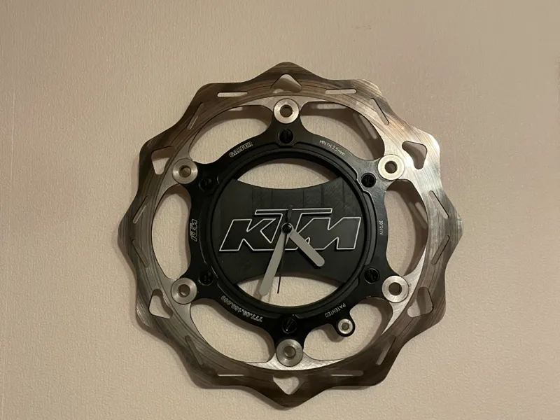 KTM-EXC-Bremsscheibenuhr 