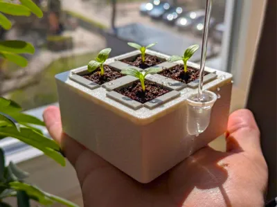 automatic self watering seed starter 