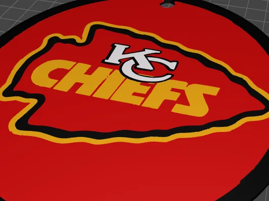 NFL KC Chiefs Schlüsselanhänger