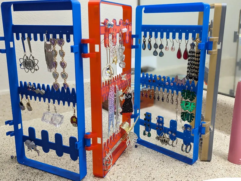 Jewelery Holder for Necklace, Ring, and Earring
