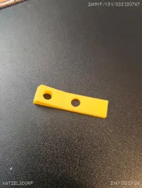Lochschablone 0.2mm layer, 2 walls, 15% infill