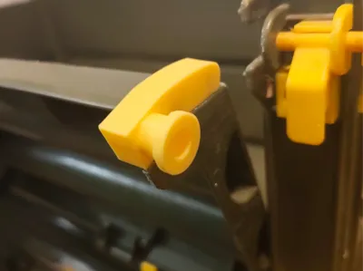 Side panel hooks for children's multi-trailer