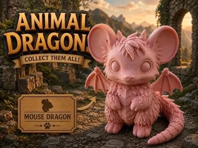 Whisk the Mouse Dragon