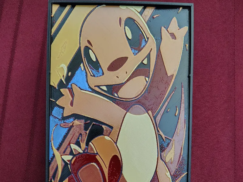 Charmander Pokemon Hueforge