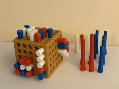Peg-in-Cube Puzzle
