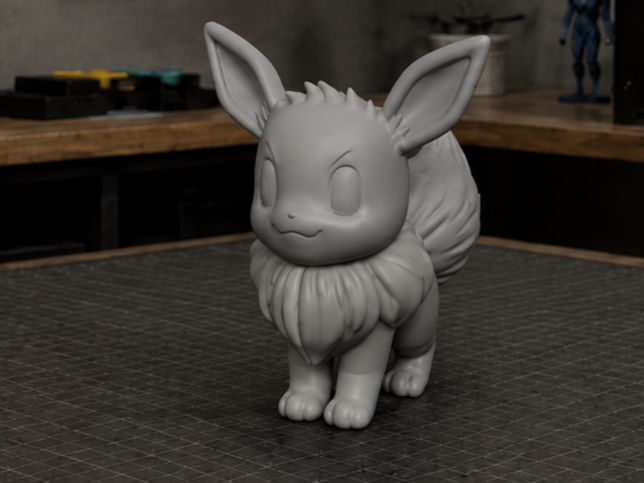 Life-size Eevee! | 2 Feet Tall, Easy Assembly! 